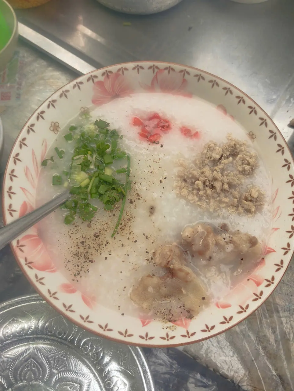 Cháo sườn